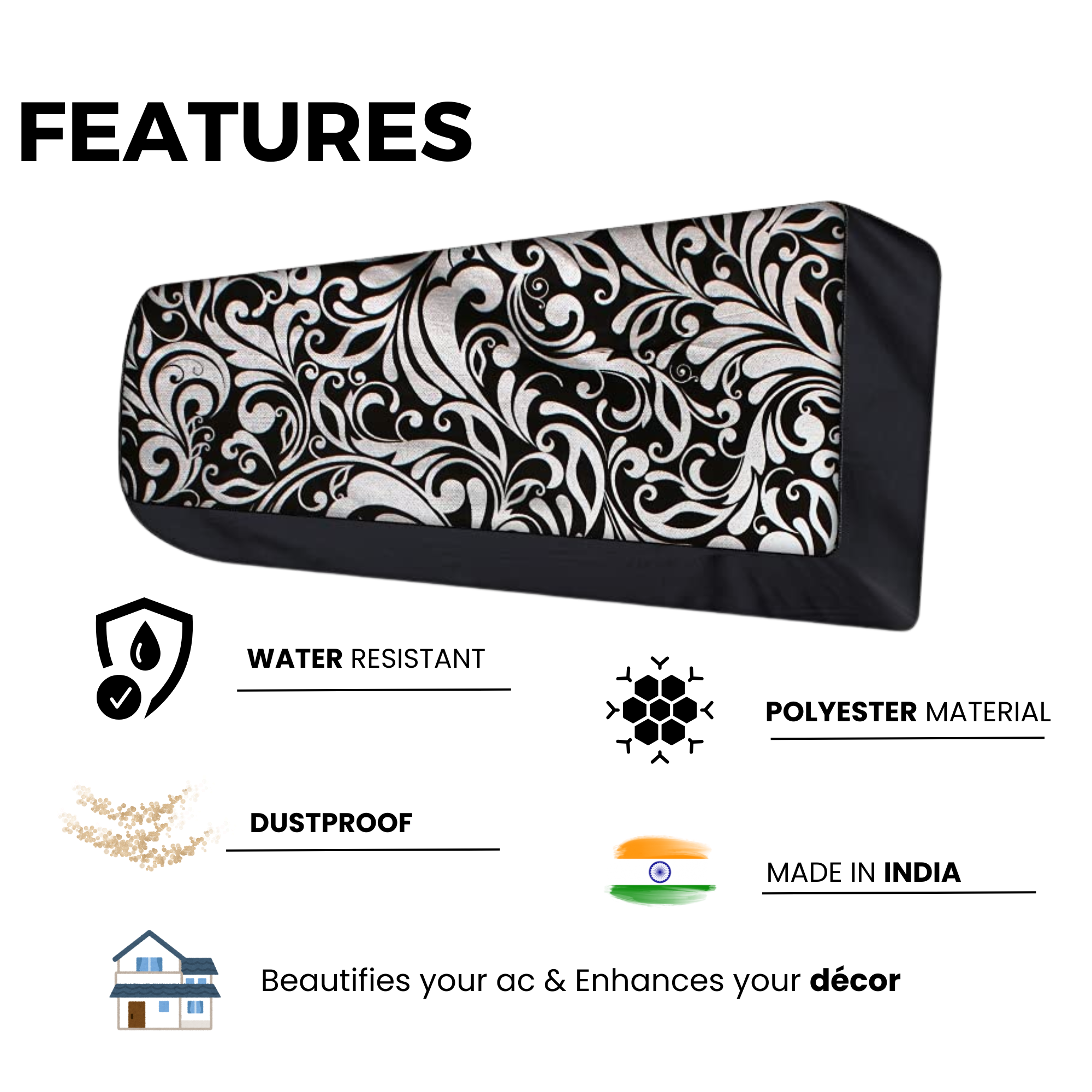 indoor wall air conditioner cover
